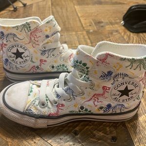 COPY - Little Boys Dinosaur Converse!